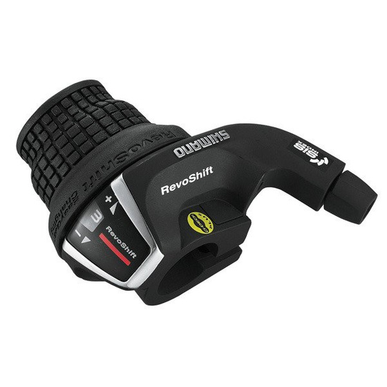 Manetka Shimano Revoshift Tourney SL-RS35LSBP lewa 3 rzędowa