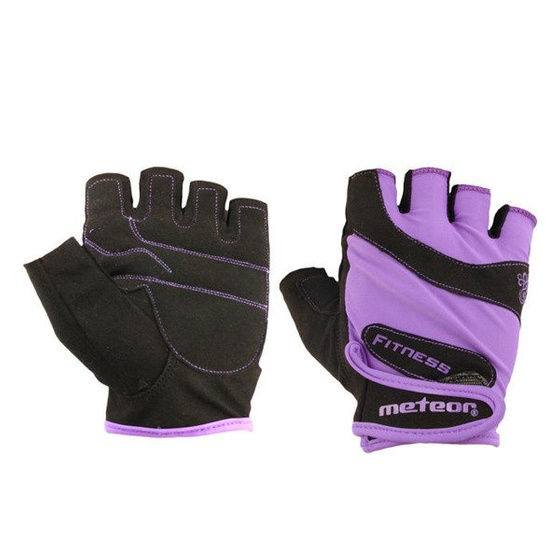 Rękawice kulturystyczne Meteor Grip Lady Violet