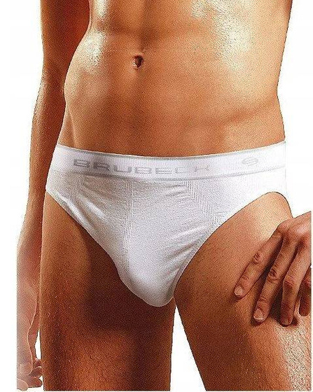 Slipy BRUBECK Basic Cotton BE00290 białe